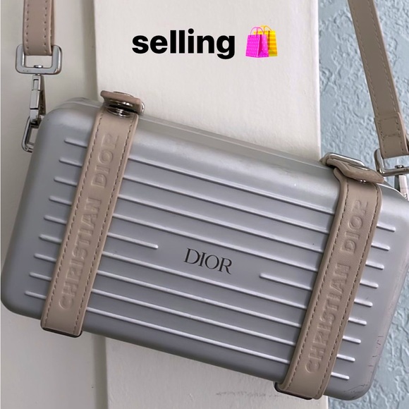 Dior Handbags - dior x rimowa clutch, silver